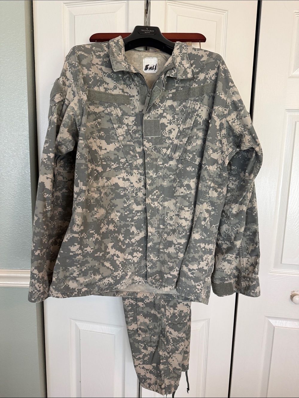 Army Digital ACU.  Top. Med Long. Bottom. Med Reg.